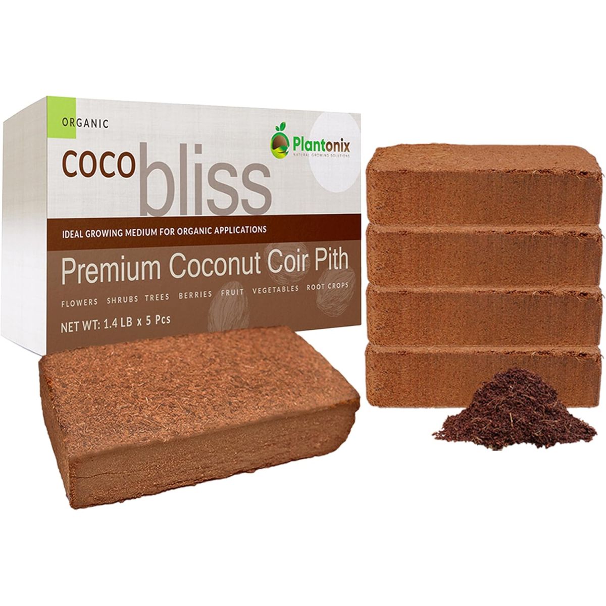 Coco Bliss 650gm Bricks (5-Pack)